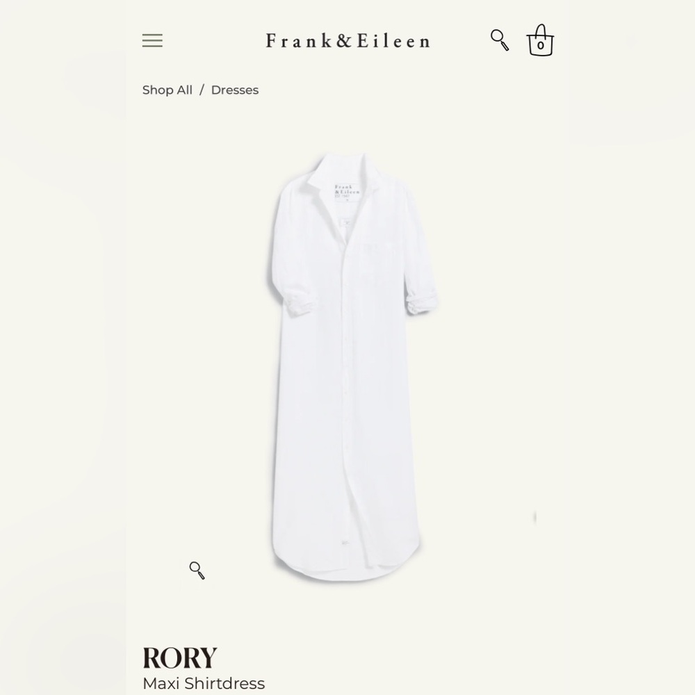 Frank & Eileen Rory Maxi Shirtdress